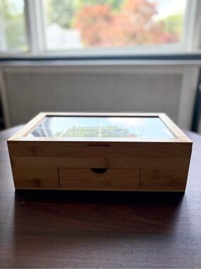 Bamboo Tea Storage Box